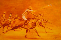 Polo Kunst Gem&auml;lde